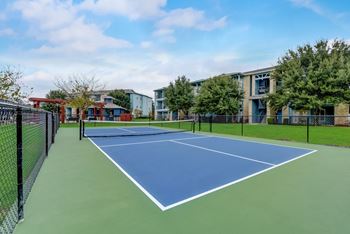 Pickleball court